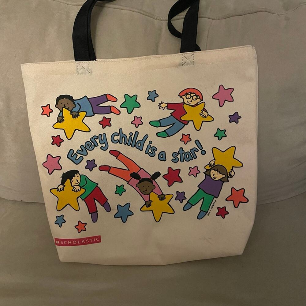 Vintage scholastic tote